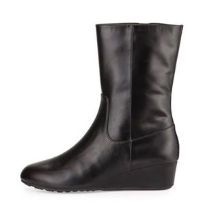 Cole Haan Tali Grand Waterproof Black Leather Short booties size 6B